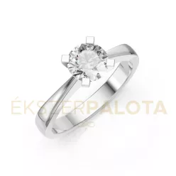   Ékszerpalota eljegyzési gyűrű 1,43ct gyémánttal BRK604 fehér arany