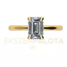 Ékszerpalota eljegyzési gyűrű 1,02ct gyémánttal BRK664 sárga arany 