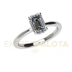  Ékszerpalota eljegyzési gyűrű 2,5ct gyémánttal BRK664 fehér arany 