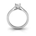 Ékszerpalota eljegyzési gyűrű 0,87ct gyémánttal BRK031 fehér arany
