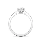 Ékszerpalota eljegyzési gyűrű 0,55ct gyémánttal BRK633 fehér arany