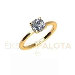   Ékszerpalota eljegyzési gyűrű 1,02ct gyémánttal BRK675 sárga arany 