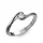 Ékszerpalota eljegyzési gyűrű 0.25ct gyémánttal BRK 057 platina 