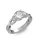 Ékszerpalota eljegyzési gyűrű 0,5ct gyémánttal BRK093 platina 