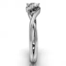 Ékszerpalota eljegyzési gyűrű 0.2ct gyémánttal BRK 100 platina