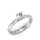 Ékszerpalota eljegyzési gyűrű 0,3ct H/SI gyémánttal BRK137 platina