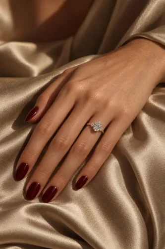 Ékszerpalota eljegyzési gyűrű 2,0ct G/VS gyémánttal BRK513 rozé arany