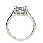 Ékszerpalota eljegyzési gyűrű 3,0ct gyémánttal BRK518 fehér arany