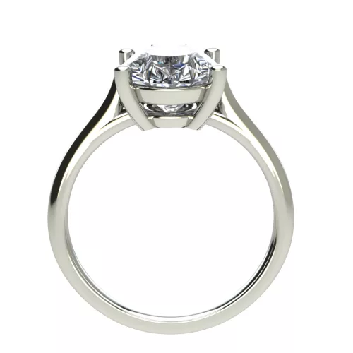 Ékszerpalota eljegyzési gyűrű 3,0ct gyémánttal BRK518 fehér arany