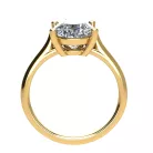 Ékszerpalota eljegyzési gyűrű 3,0ct G/VS gyémánttal BRK518 sárga arany