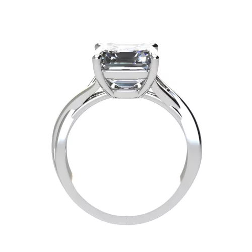 Ékszerpalota eljegyzési gyűrű 4,0ct gyémánttal BRK521 fehér arany