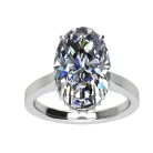 Ékszerpalota eljegyzési gyűrű 4,5ct gyémánttal BRK526 fehér arany