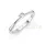 Ékszerpalota eljegyzési gyűrű 0,1ct G/VS gyémánttal BRK604 platina