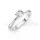 Ékszerpalota eljegyzési gyűrű 0,5ct G/VS gyémánttal BRK604 platina