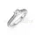 Ékszerpalota eljegyzési gyűrű 0,3ct H/SI gyémánttal BRK609 platina