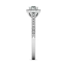Ékszerpalota eljegyzési gyűrű 0,17ct gyémánttal BRK613 sárga arany