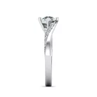 Ékszerpalota eljegyzési gyűrű 0,3ct G/VS gyémánttal BRK617 fehér arany