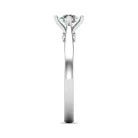 Ékszerpalota eljegyzési gyűrű 0,5ct G/VS gyémánttal BRK620 sárga arany