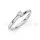 Ékszerpalota eljegyzési gyűrű 0,1ct G/VS gyémánttal BRK621 platina