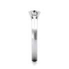 Ékszerpalota eljegyzési gyűrű 0,3ct gyémánttal BRK627 platina
