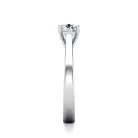 Ékszerpalota eljegyzési gyűrű 0,4ct gyémánttal BRK646 fehér arany