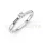 Ékszerpalota eljegyzési gyűrű 0,1ct G/VS gyémánttal BRK650 platina