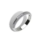 Ékszerpalota eljegyzési gyűrű szett 0.5ct gyémánttal EMB 002 platina 