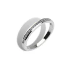 Ékszerpalota eljegyzési gyűrű szett 0.5ct G/VS gyémánttal EMB 006 platina 