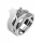 Ékszerpalota eljegyzési gyűrű szett 0.5ct H/SI gyémánttal EMB 015 platina 