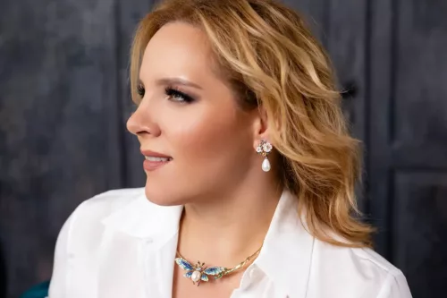 Aryon Abielle Ezüst Fülbevaló